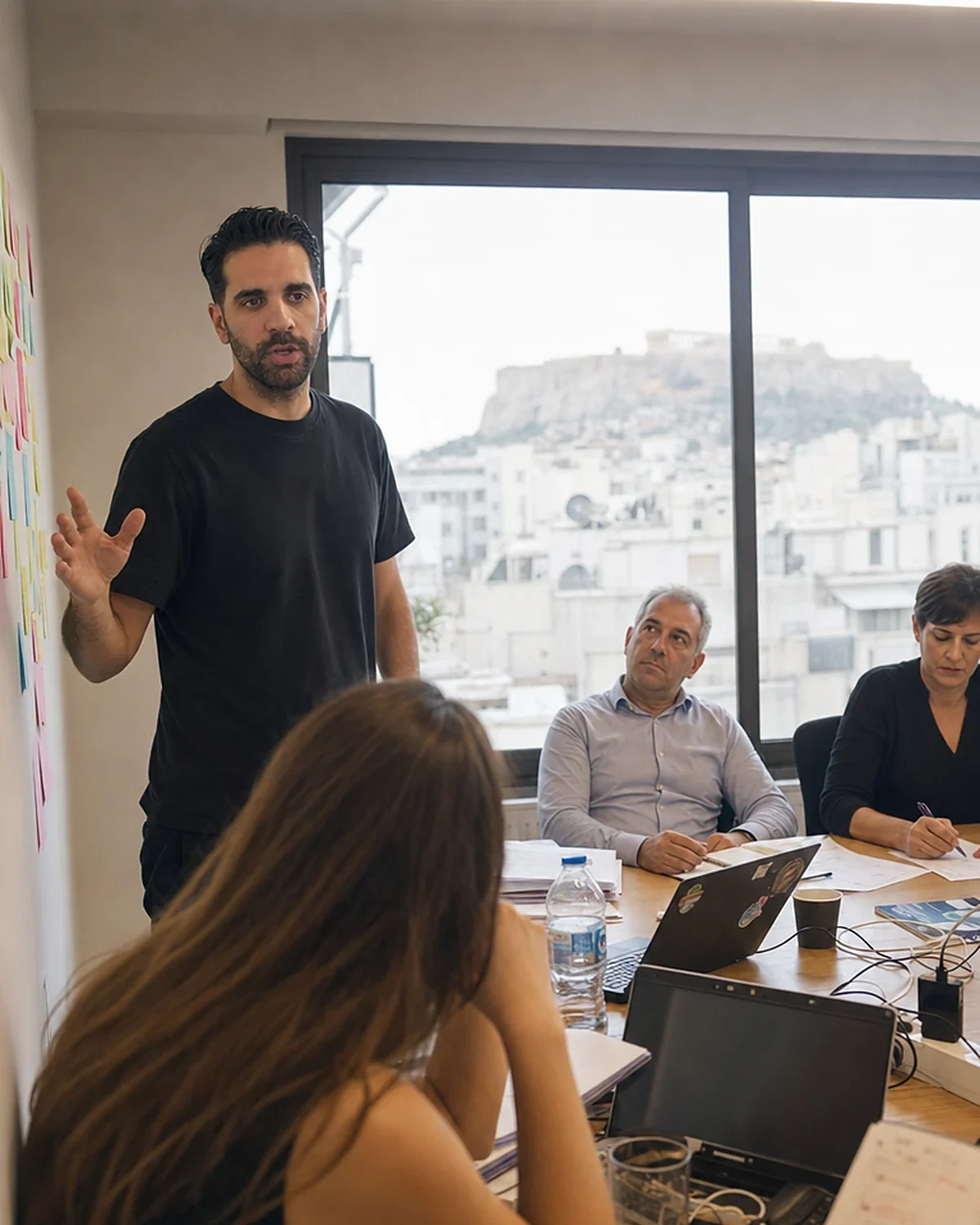 An AI Awakening session in progress at a client's offices